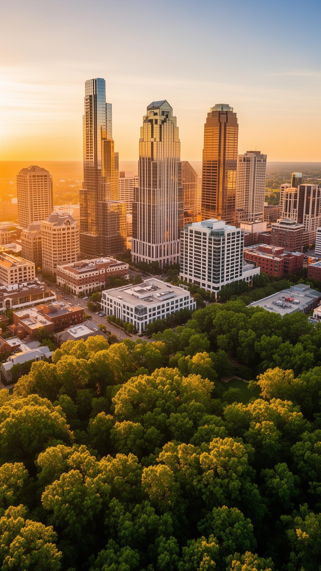Charlotte, NC skyline
